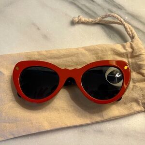 Lucy Folk red sunglasses